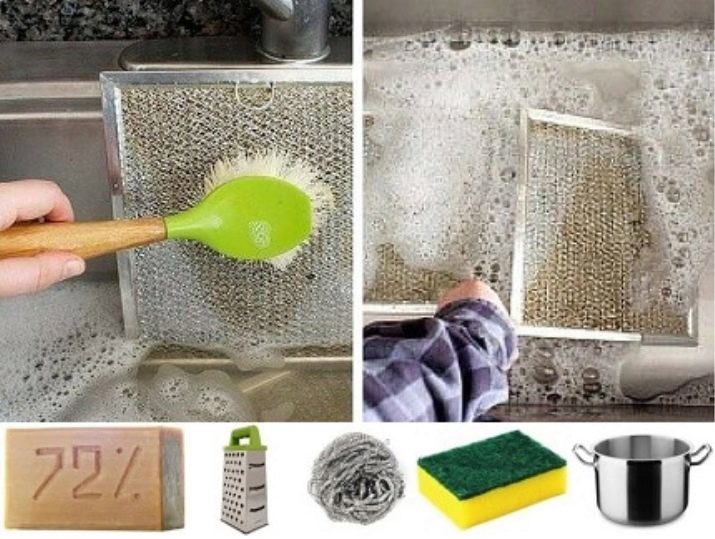 Как очистить вытяжку на кухне в домашних условиях: решетку, фильтр от жира