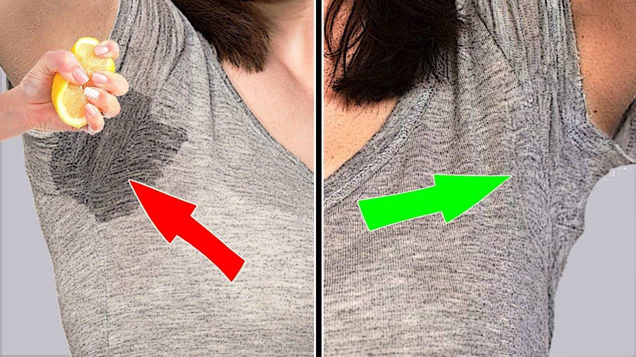 Как избавиться от запаха пота на одежде