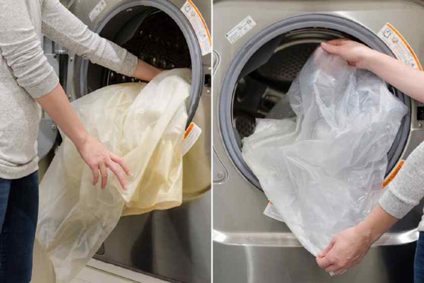 Как стирать тюль в машинке и чем