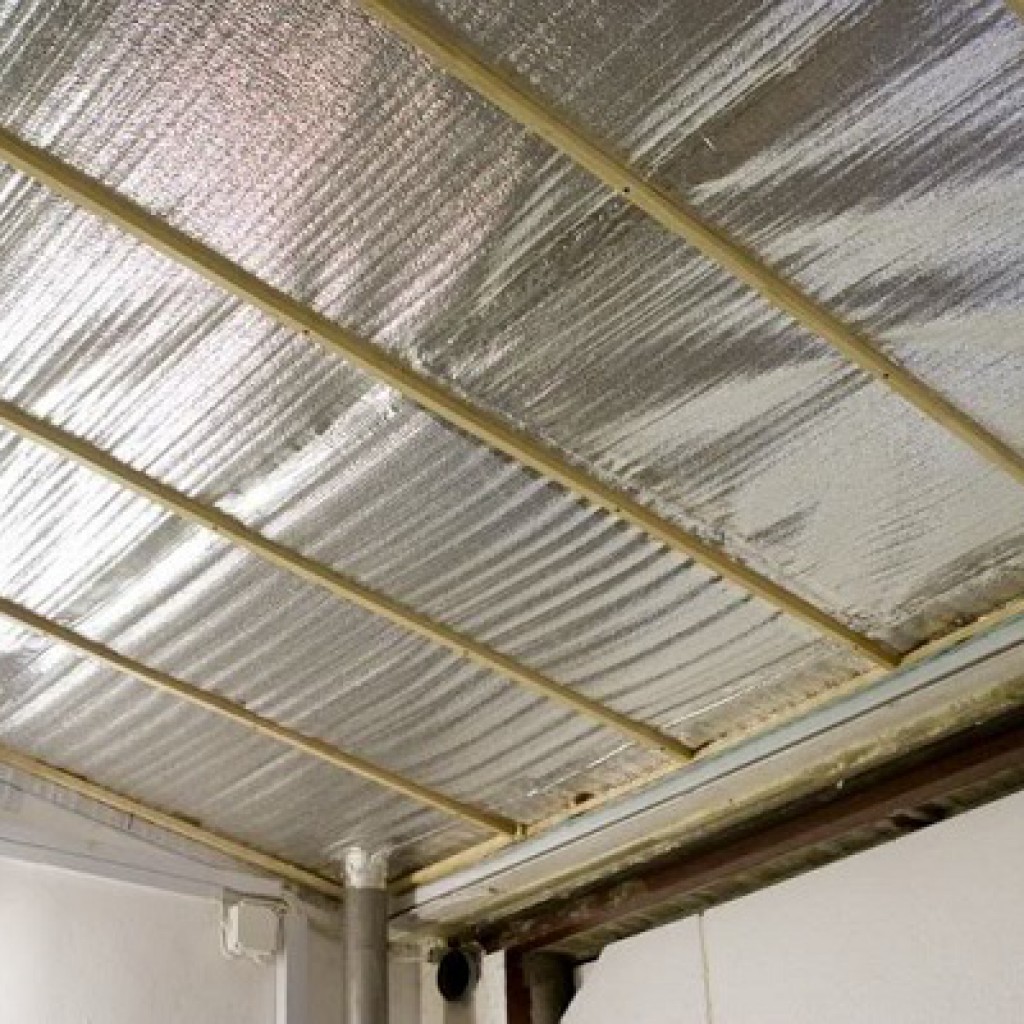 Утепление потолка в гараже - как и чем правильно утеплить потолок в гараже