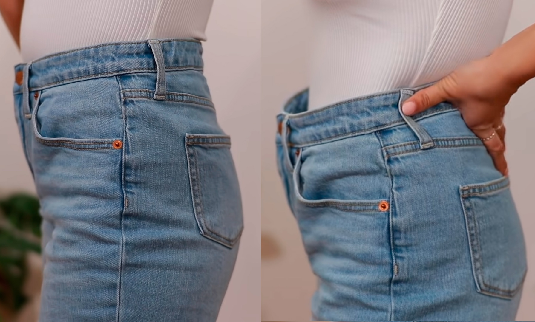 Ушить джинсы по боковым швам: вручную и на швейной машинке, лайфхаки, видео