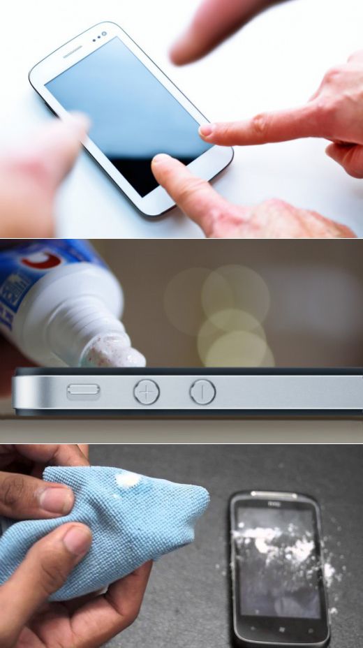 Как убрать царапины с экрана телефона и чем его протирать в домашних условиях?
