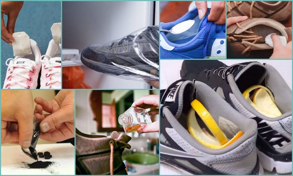 Как избавиться от запаха в кроссовках?