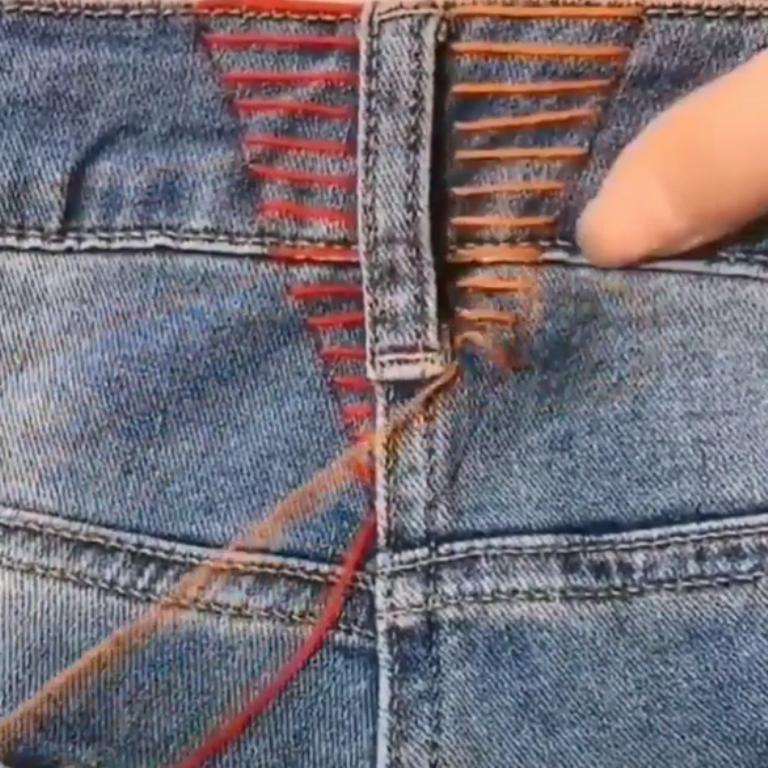 Как ушить широкие штанины брюк. как ушить широкие брюки?