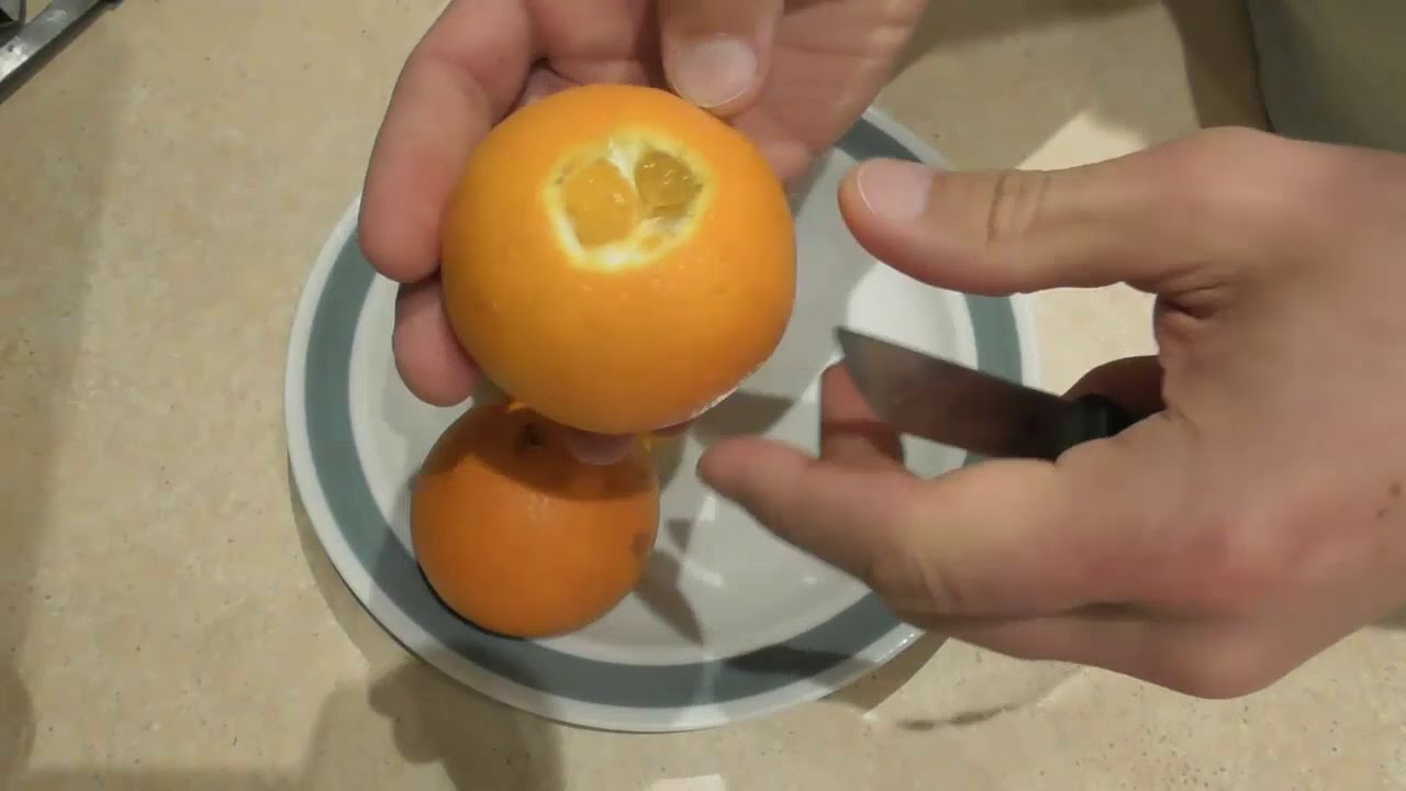 Как почистить апельсин | кто?что?где?