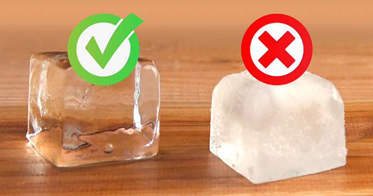 Как сделать лед в домашних условиях, если нет формочек?