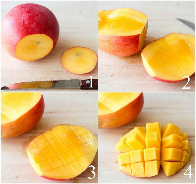 Как почистить манго: ножом, от косточки, от кожуры