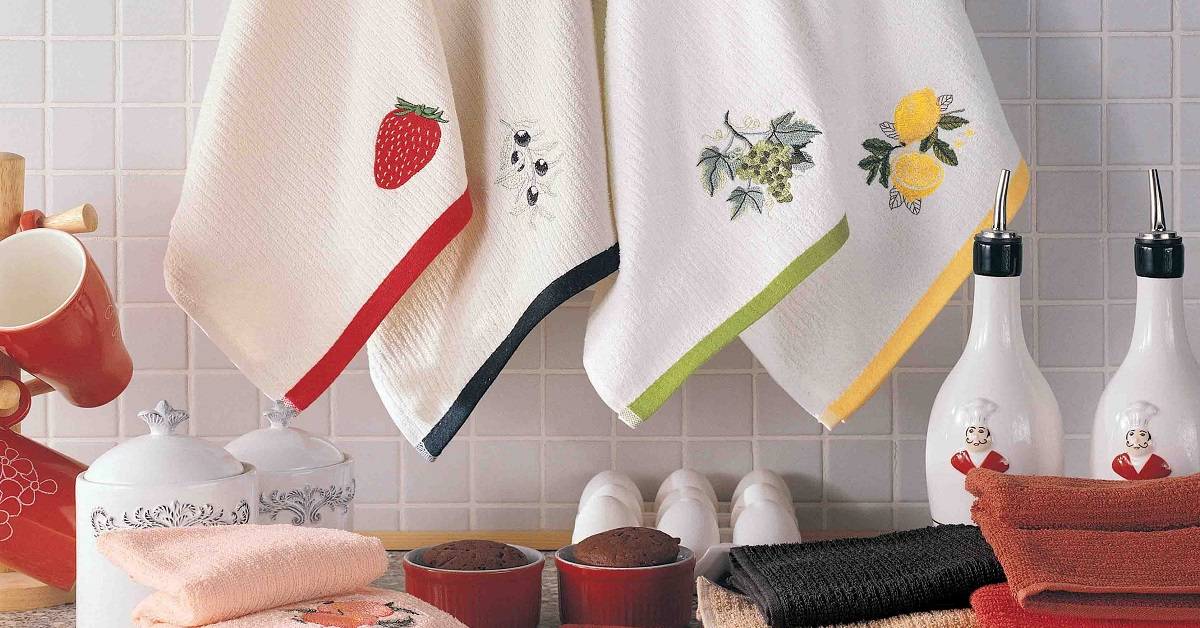 Как отстирать кухонные полотенца в домашних условиях: горчицей, содой, солью, уксусом