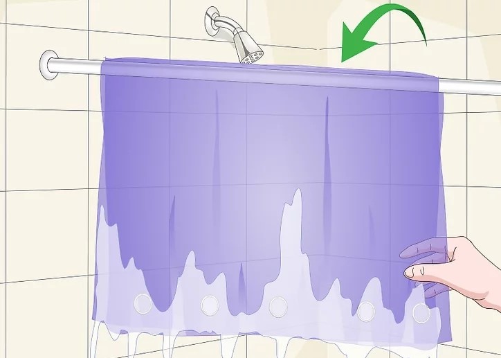 Как отмыть или отстирать шторку в ванной от желтизны, плесени, грибка и известкового налета