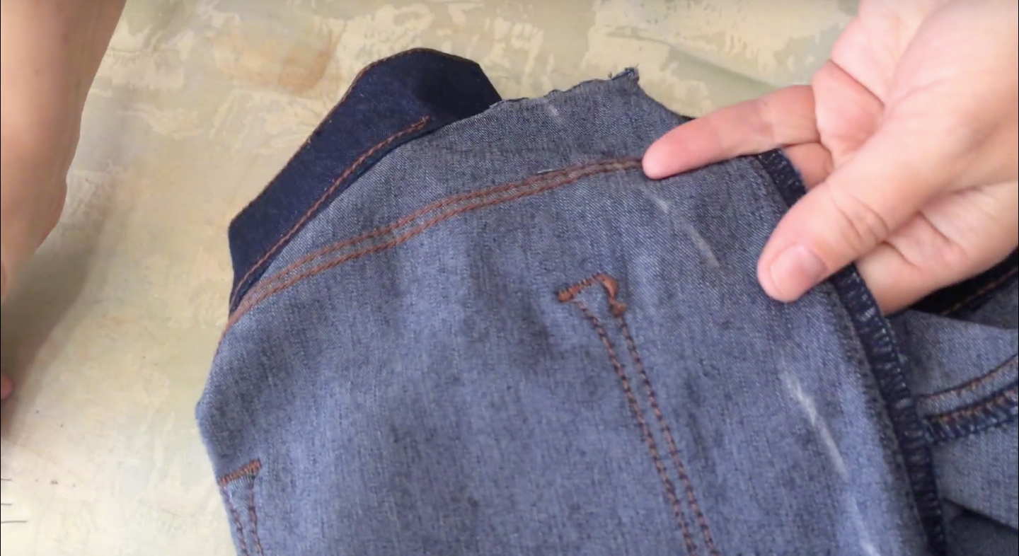 Как постирать джинсы чтобы они сели