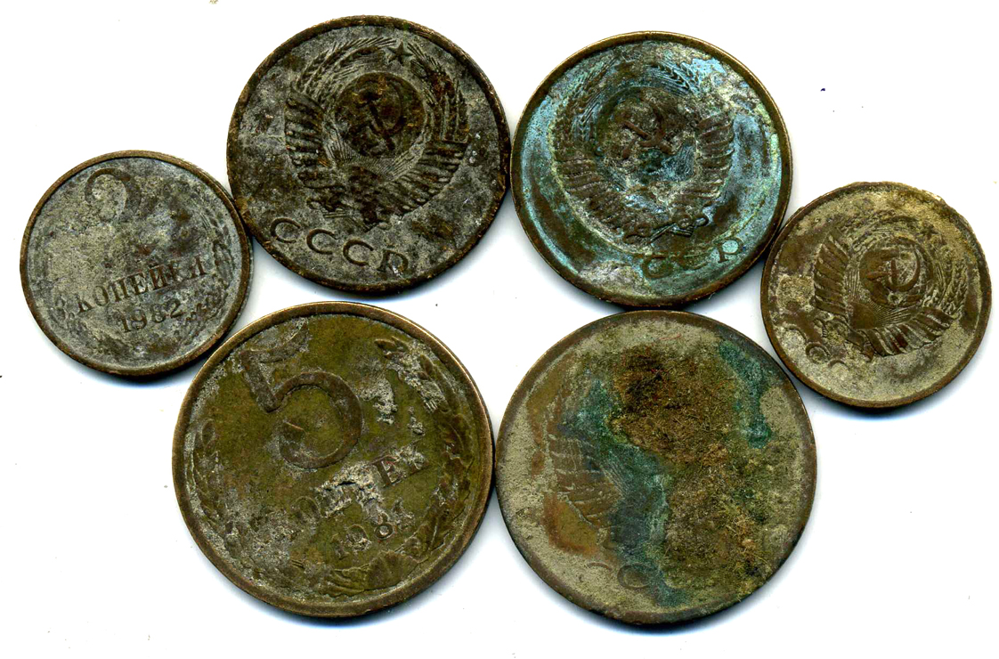 Как очистить монеты (от ржавчины и окисления): хитрости с лайфхаками от коллекционеров и нумизматов