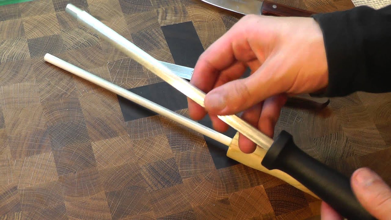Мусат — инструмент для правки ножей. коротко.
