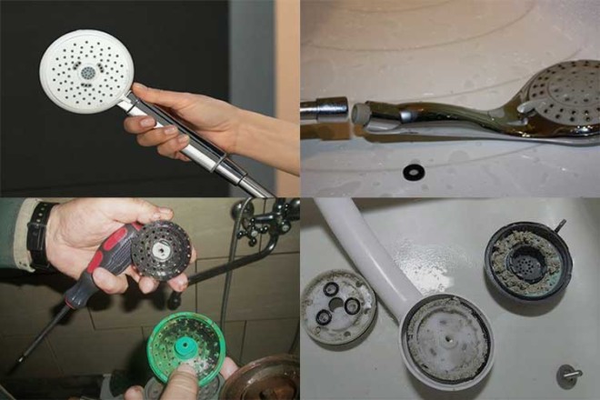 Как почистить душевую лейку от известкового налета / vantazer.ru – информационный портал о ремонте, отделке и обустройстве ванных комнат