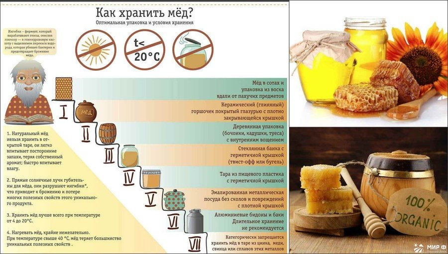 Сколько и при какой температуре хранится мед в домашних условиях Можно ли замораживать мед и хранить его в холодильнике