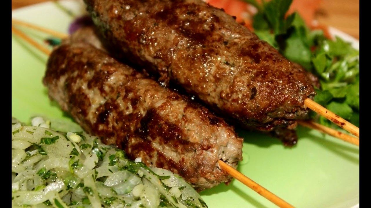 Люля-кебаб из говядины - вкусные рецепты, бонус - соус для кебаба