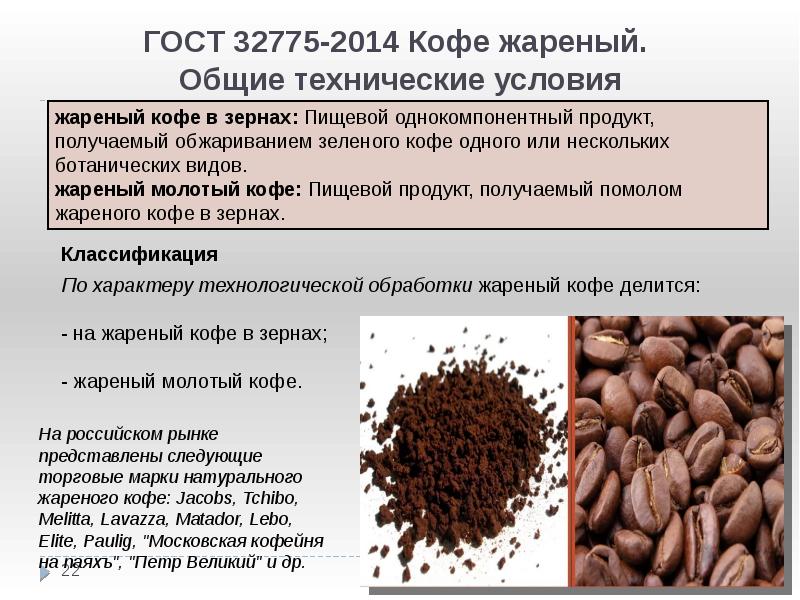 Срок хранения кофе в зернах, молотого и растворимого
