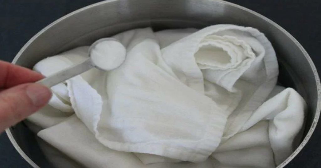 Отбелить кухонные полотенца в домашних условиях эффективно, чем отбелить махровые полотенца застиранные