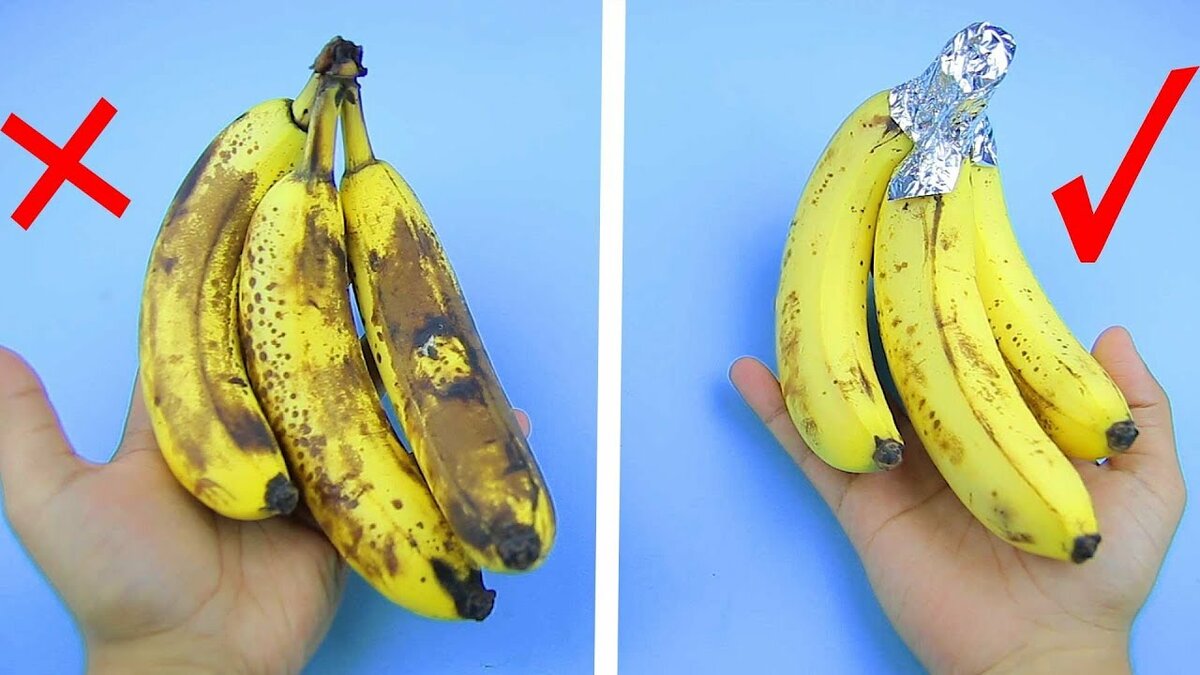 Как лучше сохранить бананы в домашних условиях