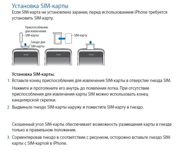 Все о том, как достать симку из "айфона" 4 :: syl.ru