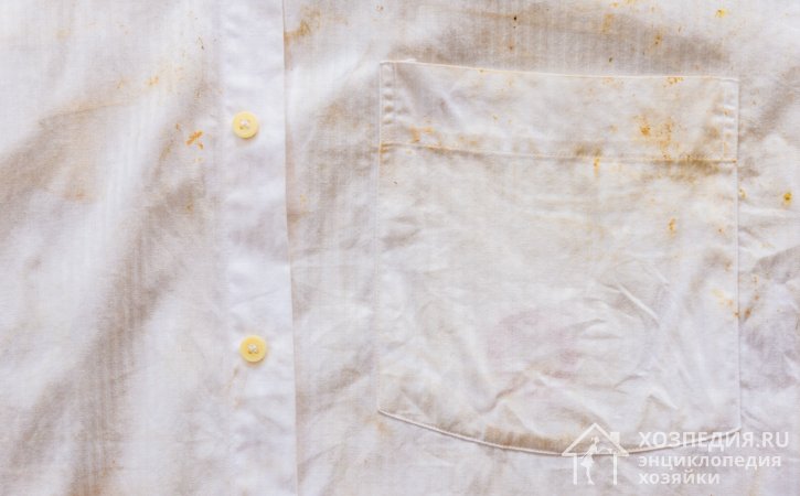 Как отстирать ржавчину с белой одежды в домашних условиях? рекомендации для хозяек.