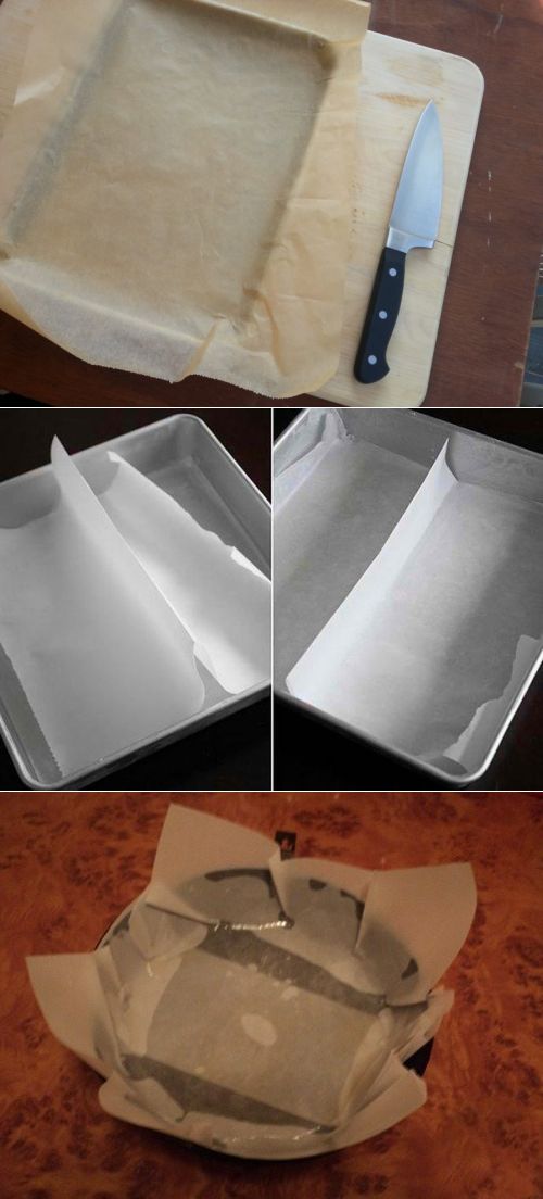 Что можно использовать вместо пергаментной бумаги при выпечке