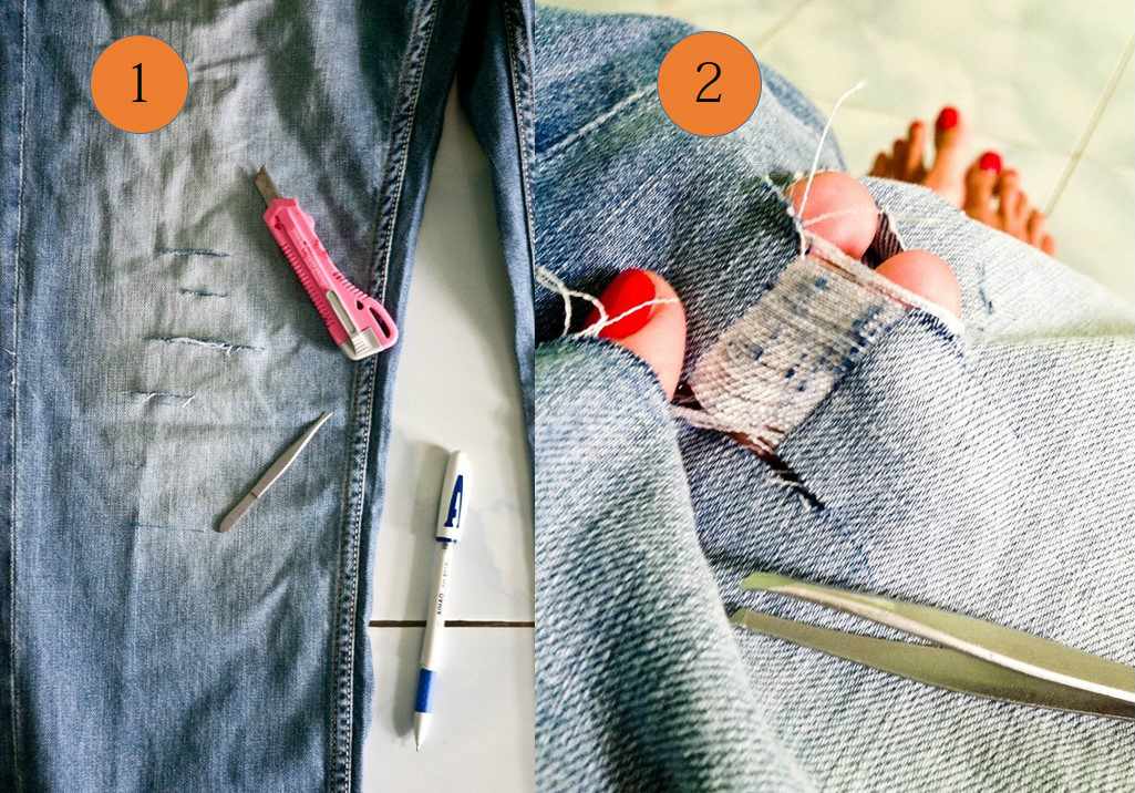 Как сделать джинсы варенки в домашних условиях быстро и просто?