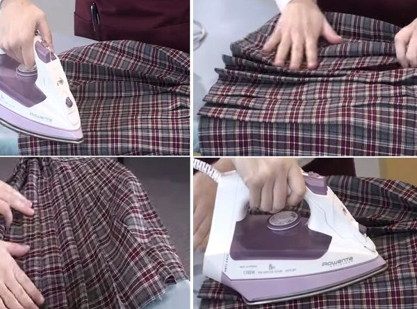 Как гладить плиссированную юбку из шифона и шифон в целом
